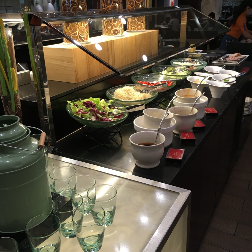 シャングリラホテル台北の朝食ビュッフェ５